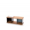 Low Cube Shelf massive Oak