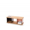 Low Cube Shelf massive Oak