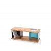 Low Cube Shelf massive Oak