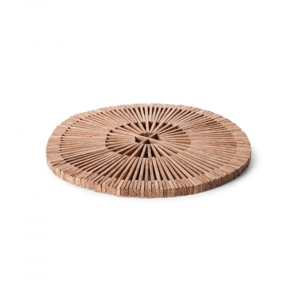 Dessous de plat en bois de palmier