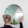 Miroir Lune vert