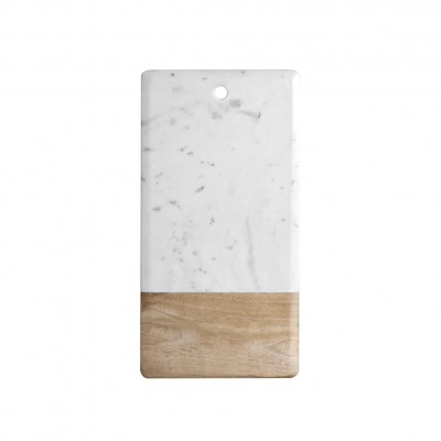 Marble & wood cutting board