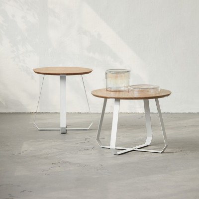 Table thé blanche