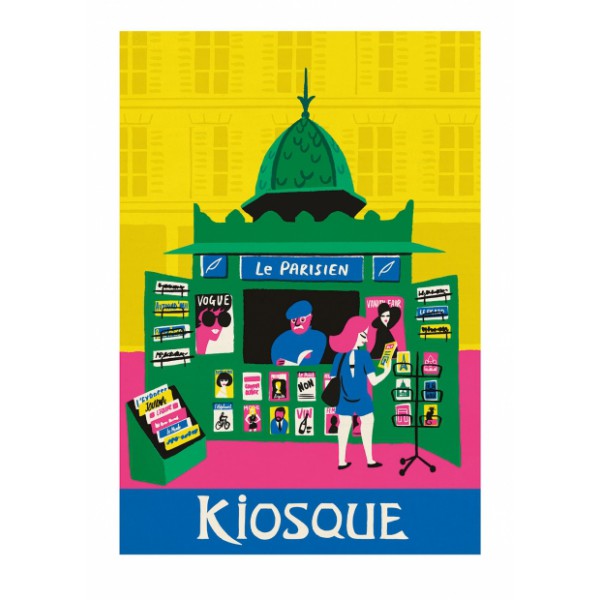 "Le Kiosque" Print