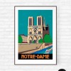 "Notre Dame de Paris" Print