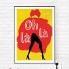 Affiche "Oh La La"