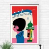 Affiche "Parisienne"