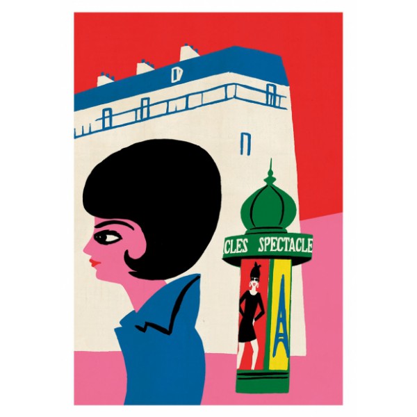 Affiche "Parisienne"