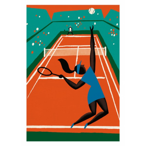 Affiche "Roland Garros"