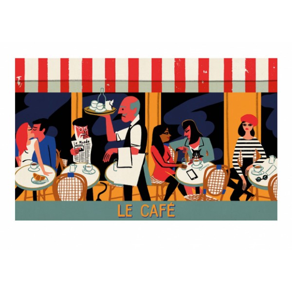 "Le Café" Print