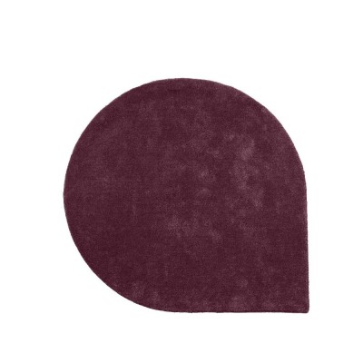 Tapis goutte bordeaux