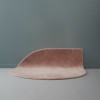Tapis goutte rose pâle