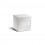 White squared clock
