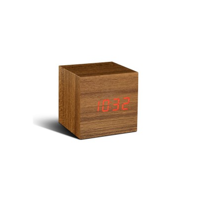 Walnut squared clock