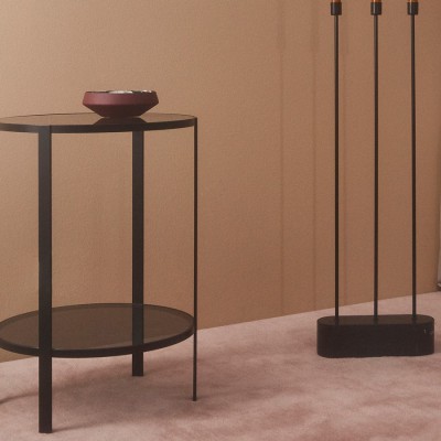 Fumi Table Black High