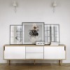 Dann sideboard 201 white and wood