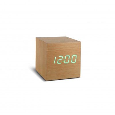 natural squared clock