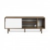 Dann Sideboard white and walnut