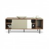 Dann Sideboard grey and walnut