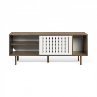 Dann Sideboard stripes walnut