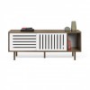 Dann Sideboard stripes walnut