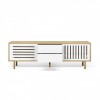 Dann sideboard 201 white and wood stripes