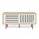 Dann TV table stripes