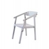 Fauteuil chevalet gris