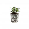 Blue splash flowerpot