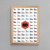 French Cars Poster