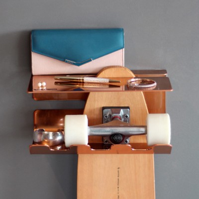 Mini Etagère Skate cuivre