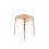 Stool Neon Orange