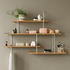 Setup 1 – Oak / White Shelves