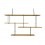 Setup 1 – Oak / Black Shelves