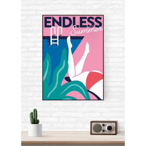 "Endless Summer" Illustration