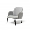 Dost grey lounge chair