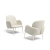 Dost Ivory lounge chair