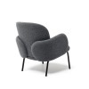 Dost darkgrey lounge chair