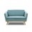 Vintage Sofa Indian Blue