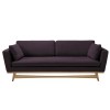 Large Vintage Sofa Purple