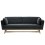 Large Vintage Sofa grey Velvet