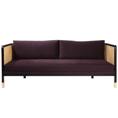 Large Caning Sofa Purple