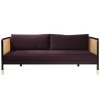 Large Caning Sofa Purple