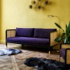 Large Caning Sofa Purple