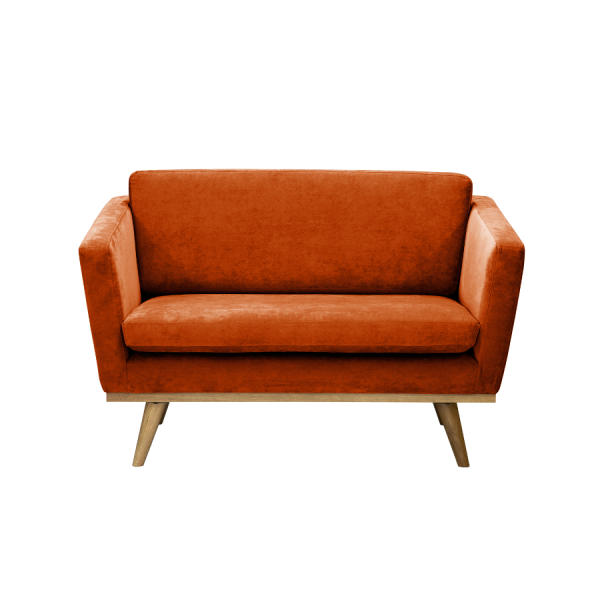 Vintage Sofa fox velvet