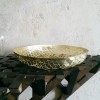 Brass push bowl