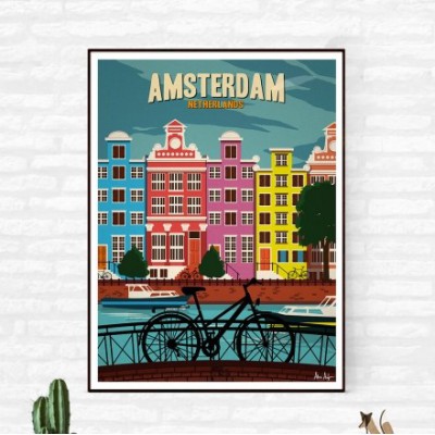Illustration "Amsterdam"