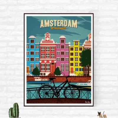 Illustration "Amsterdam"