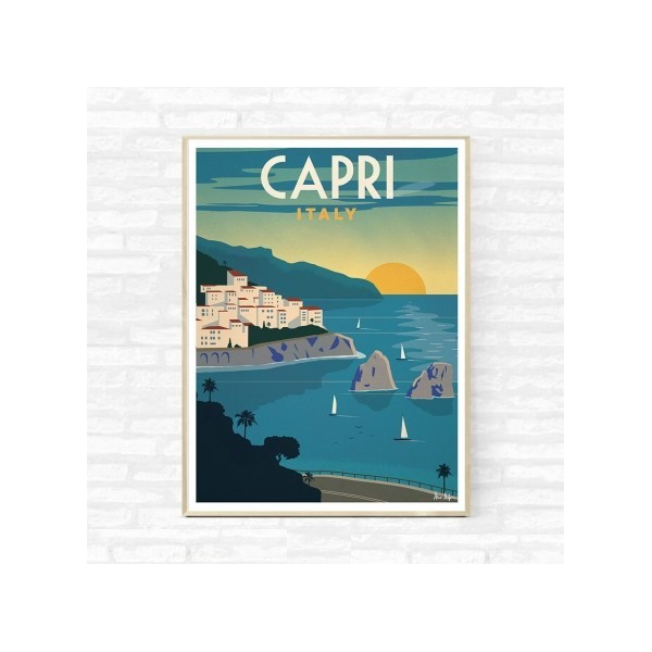 "Capri" Illustration