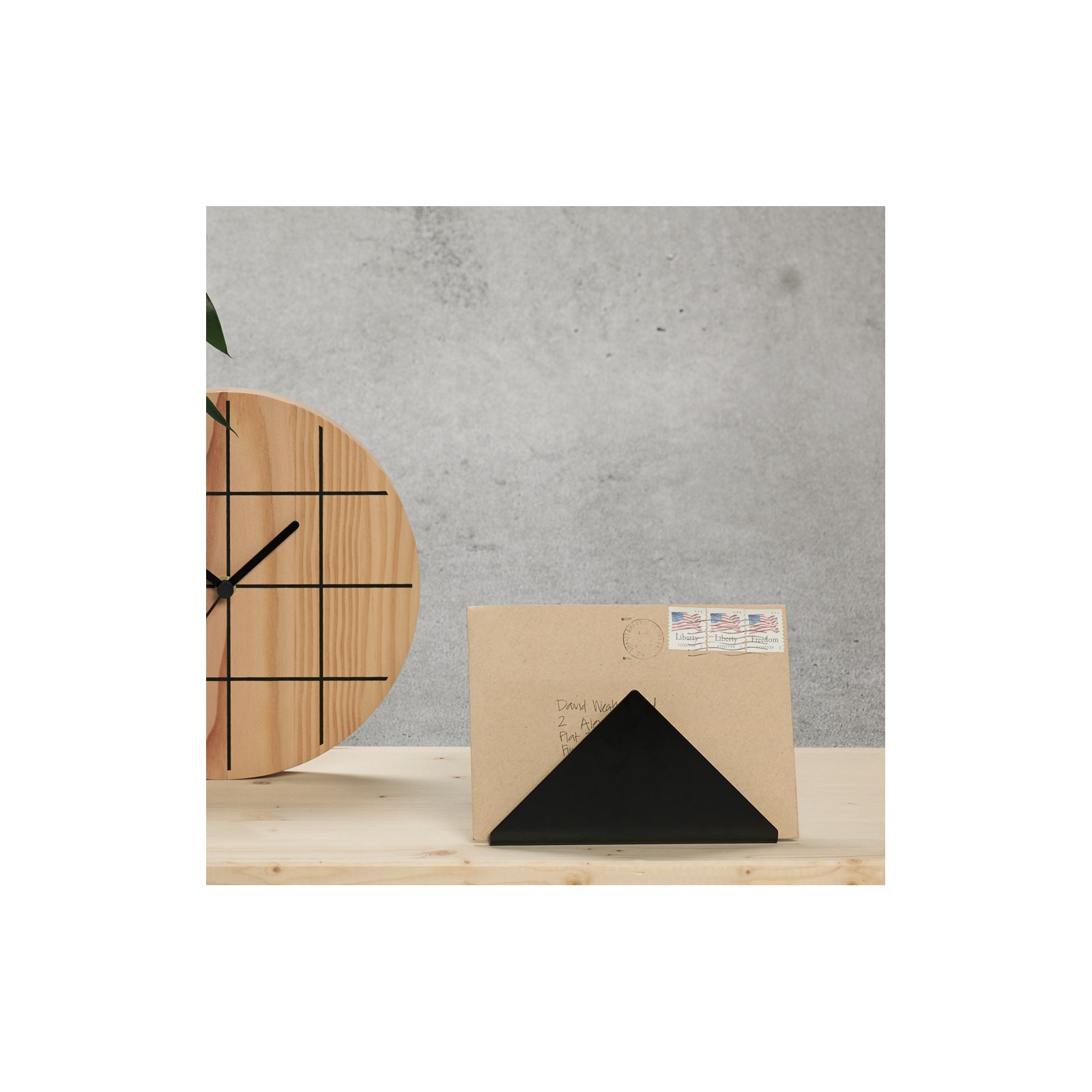 Porte-courrier Yama Ferm Living - noir